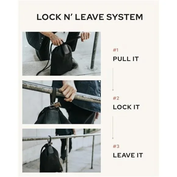 Flak Sack Ⅱ - Anti Theft BackpackCut-Resistant Bag with Double Steel Locking
